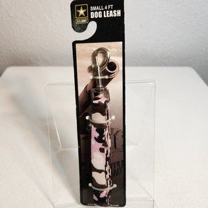 Camo Dog Leash Small 4-Ft Army PINK Brand NEW Fast Shipping